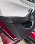 2026+ | Model Y Juniper Refreshed Front & Rear Lower Door Armrest Panel Overlays (4 Pieces) - Real Dry Molded Carbon Fiber