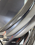 2024+ | Model 3 Highland Refreshed Performance Style Spoiler - Real Dry Molded Carbon Fiber