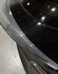 Model Y Razzo Plus Spoiler - Real Dry Molded Carbon Fiber