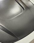 2017-2023 | Model 3 Viento Robot Hood - Dual Layer with Xpel Clear Bra- Real Molded Carbon Fiber