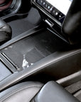 2012-2020 | Model S & X Center Console Sliding Drawer Overlay - Real Molded Carbon Fiber