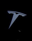 TESLA T Logo RGB Color Changing Puddle Lights with Glass Projector Lamp (1 Pair)