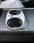 Model 3 & Y Dual Cup Holder Panda Liner (Gen. 2)