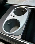 Model 3 & Y Dual Cup Holder Panda Liner (Gen. 2)