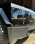 Cybertruck Front Lightbar & Headlight Protection Xpel Film (3 Piece) - Clear, Smoked, or Colored