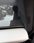 Cybertruck Top Upper Dashboard Overlay - Real Dry Molded Carbon Fiber