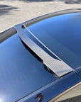 2020+ | Model Y Rear Window Spoiler Sport Look - Real Molded Carbon Fiber