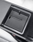2026+ | Model Y Juniper Refreshed Center Console & Armrest Liner Kit ABS Plastic & Lined Rubber - (2 Pieces)
