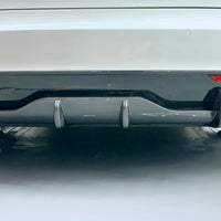 2021+ | Model S Viento Diffuser Overlay- Real Molded Carbon Fiber