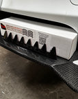 2021+ | Model S Viento Front Lip Spoiler - Real Molded Carbon Fiber
