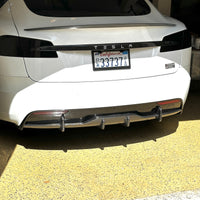 2021+ | Model S Viento Diffuser - Real Molded Carbon Fiber