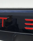 2014-2021* | Model S Tailgate Applique Overlay - Real Molded Carbon Fiber