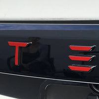 2012-2022* | Model S Tailgate Applique Overlay- Real Molded Carbon Fiber