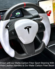 Model 3 & Y Steering Wheel Airbag Top Cover Replacement - Variety*