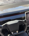 Cybertruck Top Upper Dashboard Overlay - Real Dry Molded Carbon Fiber