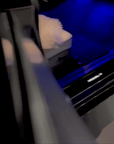 Model 3 & Y Light Up Door Sill Covers - with Magnetic Induction LED's (All 4 Doors)