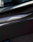 Model S & X Interior Upgrade Kit "Go Plaid" (9 & 12 Piece Kit) - Real Molded Carbon Fiber - Goodbye Wood