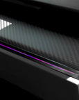 Model S & X Interior Upgrade Kit "Go Plaid" (9 & 12 Piece Kit) - Real Molded Carbon Fiber - Goodbye Wood