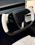 2024+ | Model 3 Yoke Carbon Fiber Heated Steering Wheel Upgrade - Variety*