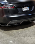 2022+ | Model S Viento Full Body Kit - Real Molded Carbon Fiber (4 Pieces)