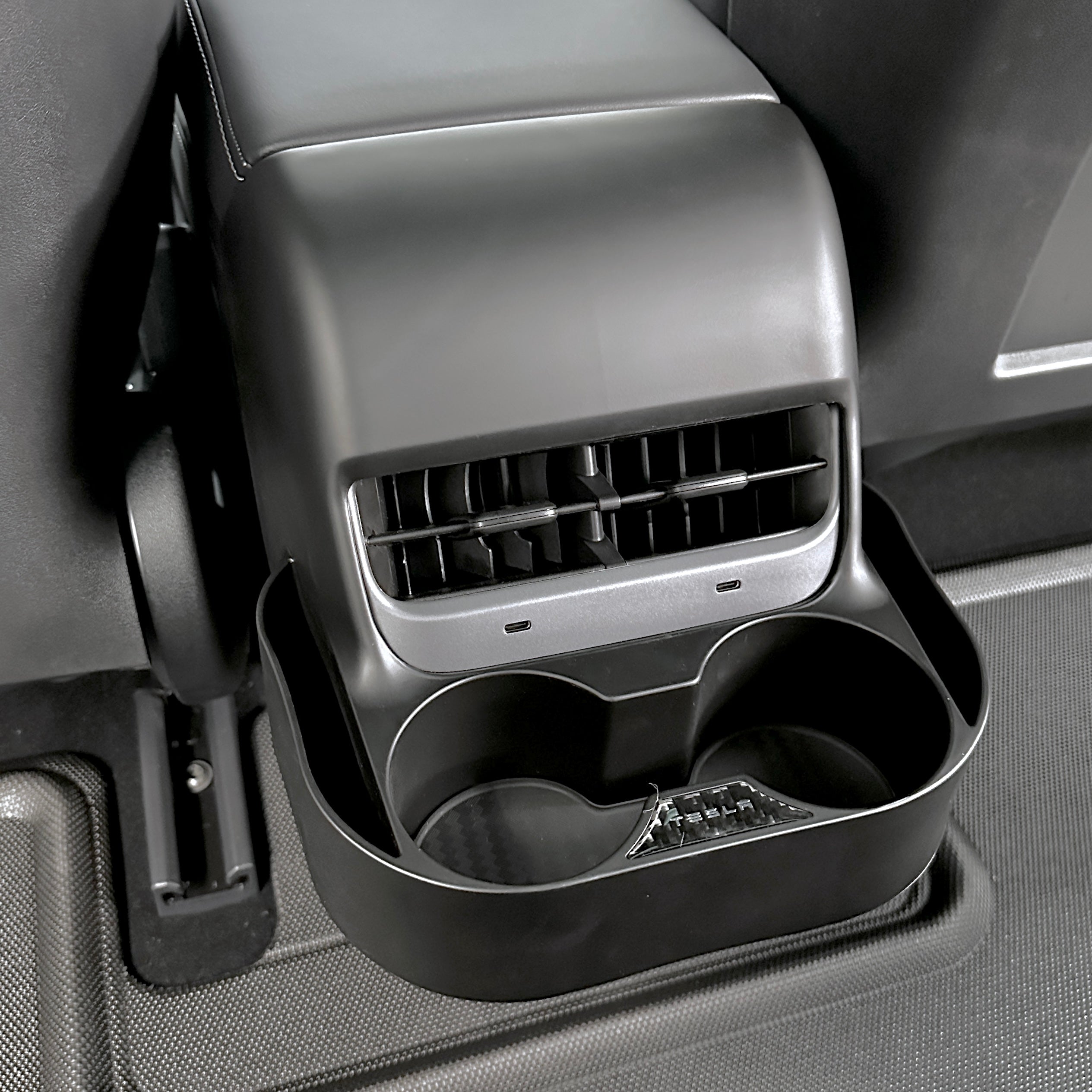 Auto-Cup-Halter kompatibel mit 2021 Tesla Model 3 / Y mit Mini