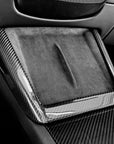 2024+ | Model 3 Highland Refreshed Charging Pad Frame Overlay - Real Dry Molded Carbon Fiber