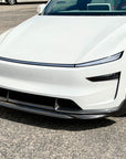 2026+ | Model Y Juniper Colossal Front Lip Splitter / Spoiler - Real Dry Molded Carbon Fiber