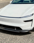 2026+ | Model Y Juniper Colossal Front Lip Splitter / Spoiler - Real Dry Molded Carbon Fiber