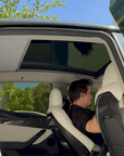 2020-2025 | Model Y Retractable Sunroof Sunshade - Heat Reducing & Light Diffusing