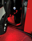 Cybertruck Interior & Door LED Colored Lighting Upgrade Kits - RGB-W with IR Remote