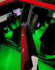 Cybertruck Interior & Door LED Colored Lighting Upgrade Kits - RGB-W with IR Remote