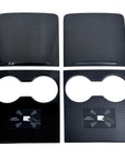 Model 3 & Y Center Console Overlays (Gen. 2) Version 2 - Real Molded Carbon Fiber