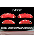 2017+ | Model 3 Performance Look Brake Caliper Cover Set, Precision Bolt-On (Version 3.0) - Variety*