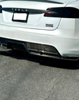 2021+ | Model S Viento Replacement Diffuser - Real Molded Carbon Fiber