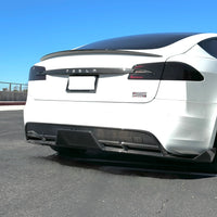 2022+ | Model S Viento Full Body Kit - Real Molded Carbon Fiber (4 Pieces)
