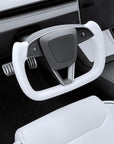 2024+ | Model 3 Highland Refreshed Heated Yoke Steering Wheel Upgrade - Color / Finish Options