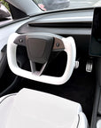 2024+ | Model 3 Highland Refreshed Heated Yoke Steering Wheel Upgrade - Color / Finish Options