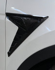 Model 3 & Y Full Cover Turn Signal Cap & Fender Accent Flares ( 1 Pair ) - Carbon Fiber Coated Variety