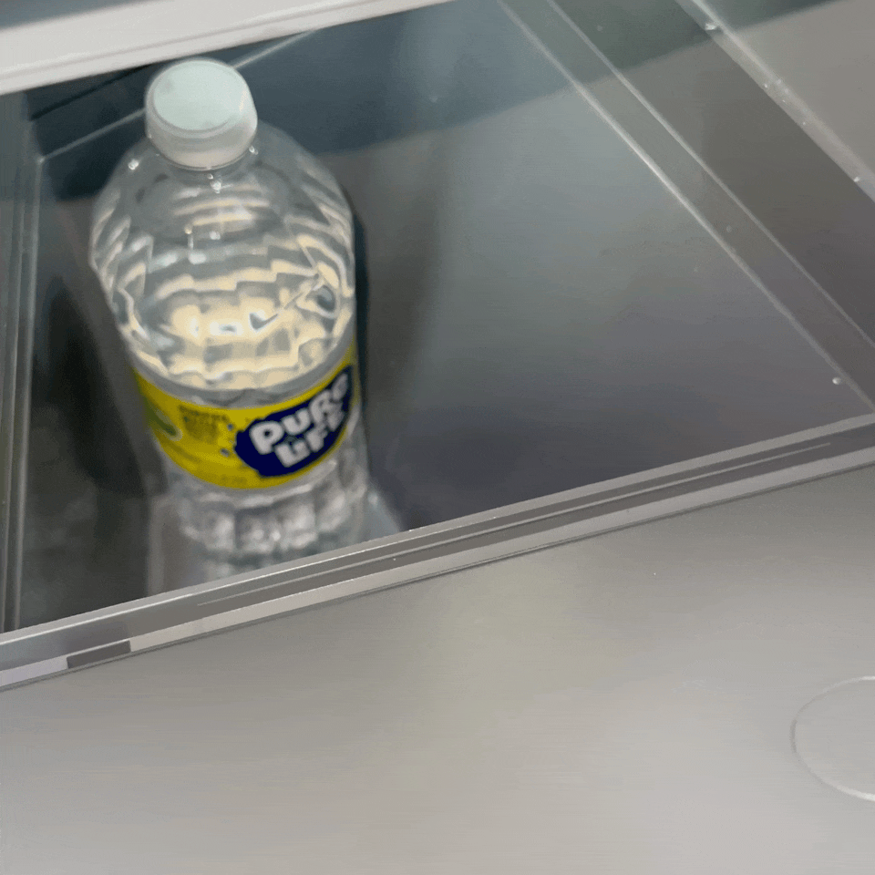 2020+ | Model Y Built-In Refrigerator - Cargo Side Pocket Drop-In (Fridge)
