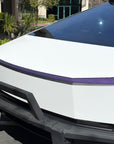 Cybertruck Front Lightbar & Headlight Protection Xpel Film (3 Piece) - Clear, Smoked, or Colored