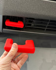 Cybertruck Trailer Hook Protective Cover (1 Pair) - Red Silicone