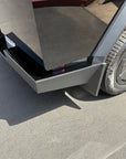 Cybertruck Rear Bumper Guard Step Plates - Glossy Black