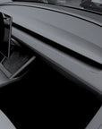 2025+ | Model Y Juniper Refreshed "Plain Weave" (Performance Look) Dashboard Replacement Kit (2 Piece Options) - Real Dry Molded Carbon Fiber