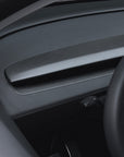 2025+ | Model Y Juniper Refreshed "Plain Weave" (Performance Look) Dashboard Replacement Kit (2 Piece Options) - Real Dry Molded Carbon Fiber