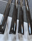 Cybertruck Window Trim Overlays - Real Dry Molded Carbon fiber