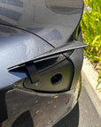 2024+ | Model 3 Highland Refreshed Charging Port Overlay (1 Pair) - Real Molded Carbon Fiber