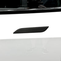 Model S Door Handle Overlay - (Set of 4) Real Dry Molded Carbon Fiber