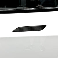 Model S Door Handle Overlay - (Set of 4) Real Molded Carbon Fiber