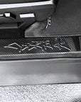 Cybertruck Front Door Sill Protector Overlay - Real Molded Carbon Fiber (1 Pair)