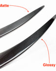 2026+ | Model Y Juniper "Plain Weave" Wide Performance Style Spoiler - Real Dry Molded Carbon Fiber